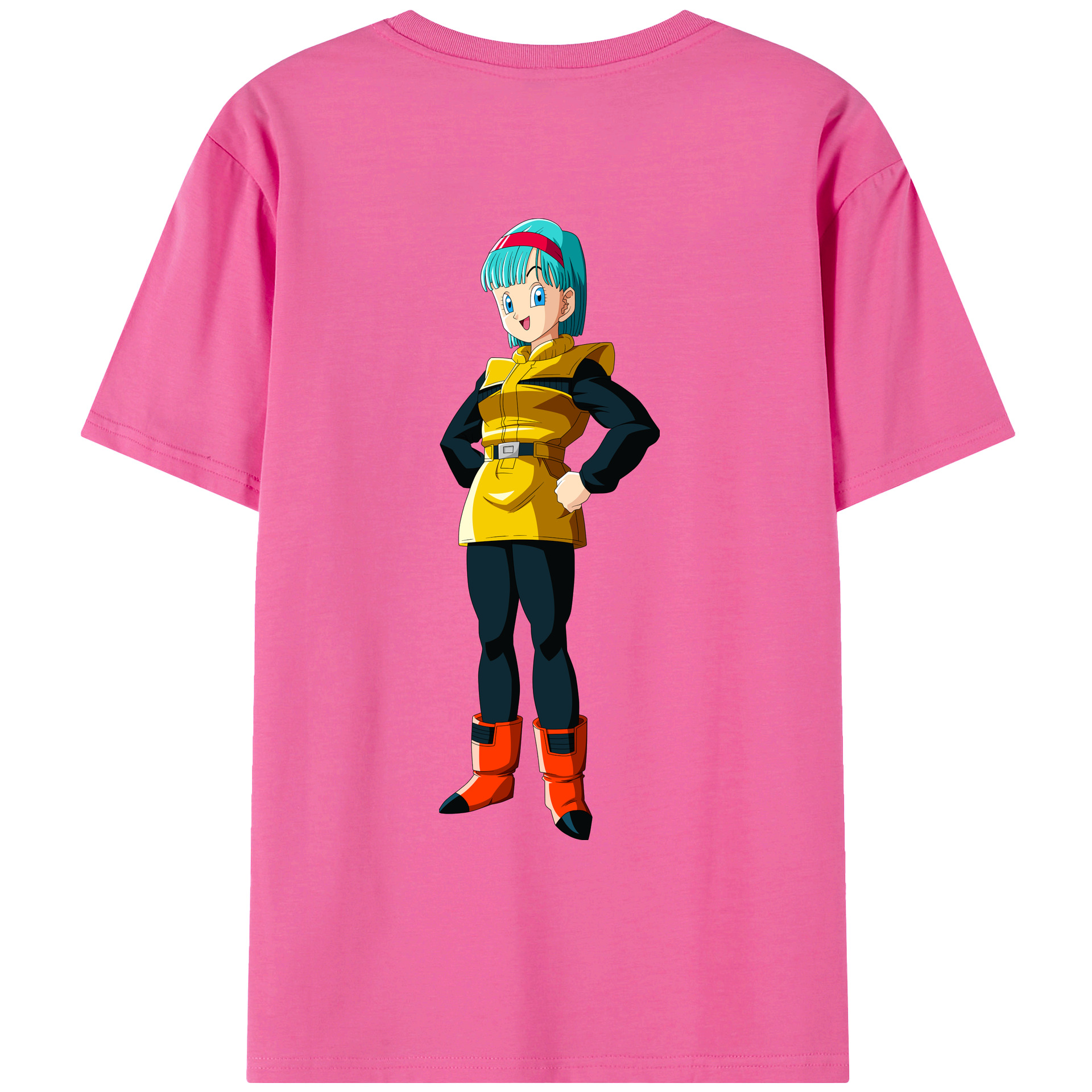 （画像用） ドラゴンボール DRAGON BALL レディース半袖Tシャツ(バックプリント)